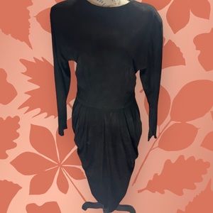 Vintage Ruth Wagner Leather Dress